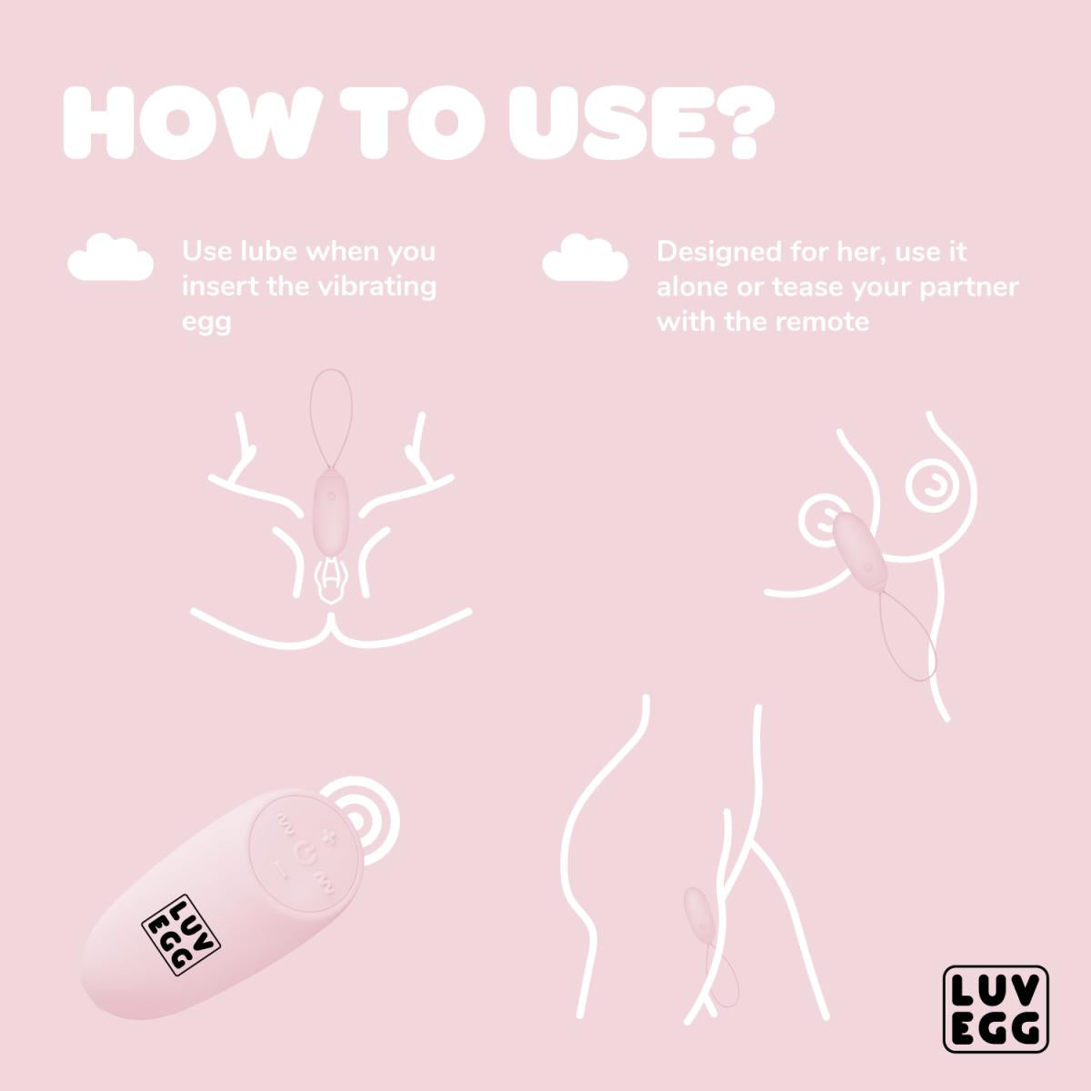 Plezo LuvEgg – Wireless Vibrating Egg