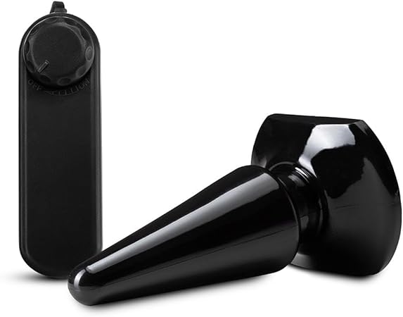 Blush Anal Adventures Basic Vibrating Anal Pleaser - Black