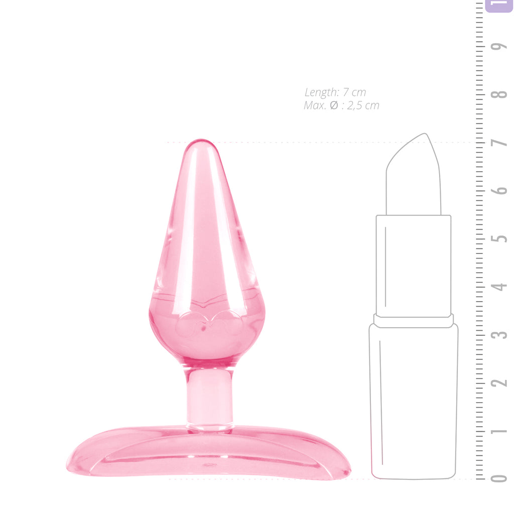 Plezo Crystal Plug – Pink Edition