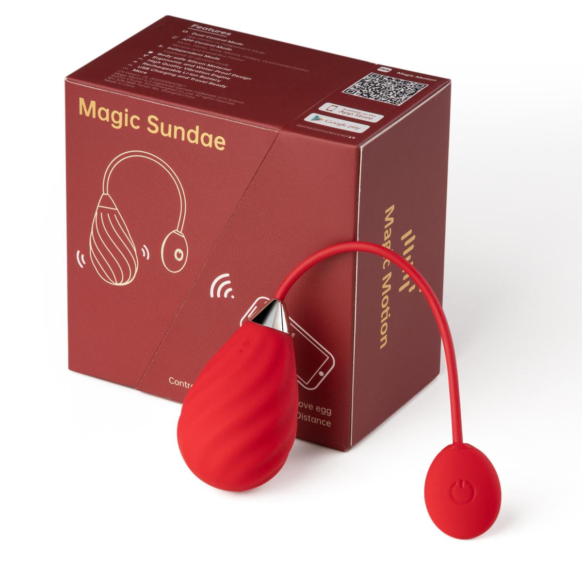 Plezo Magic Sundae – App Controlled Vibrating Egg