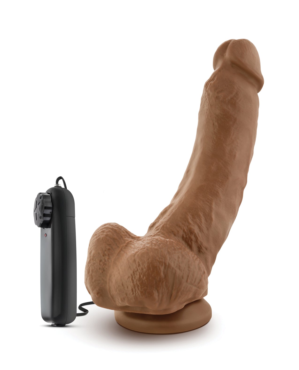 Blush Coverboy Tennis Champ 9" Vibrating Realistic Cock - Vanilla