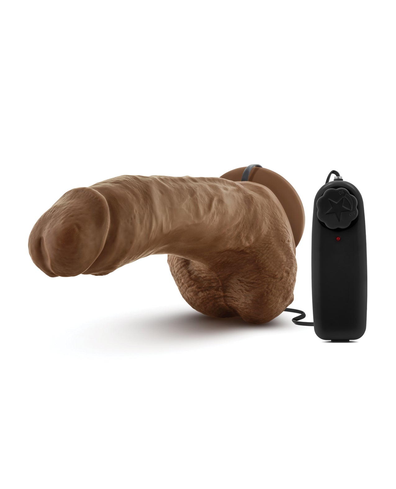 Blush Coverboy Tennis Champ 9" Vibrating Realistic Cock - Vanilla