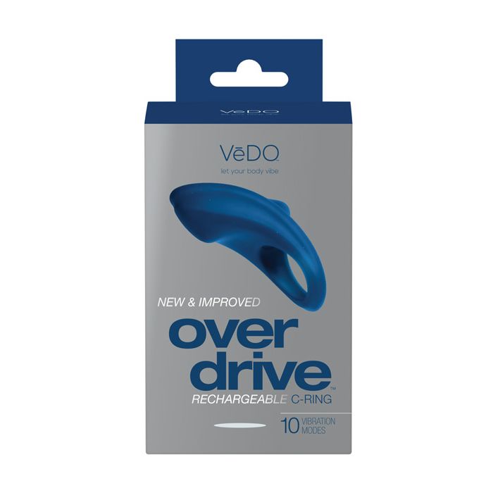 VeDO Overdrive Plus Rechargeable C Ring - Just Black